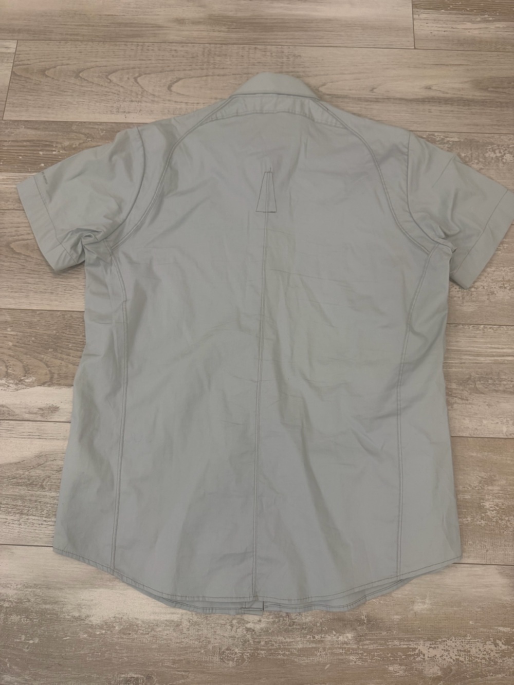 G-Star RAW Men’s Size M Grey Short Sleeve Utility Work Shirt R5204 Heavy Cotton - Picture 4 of 8